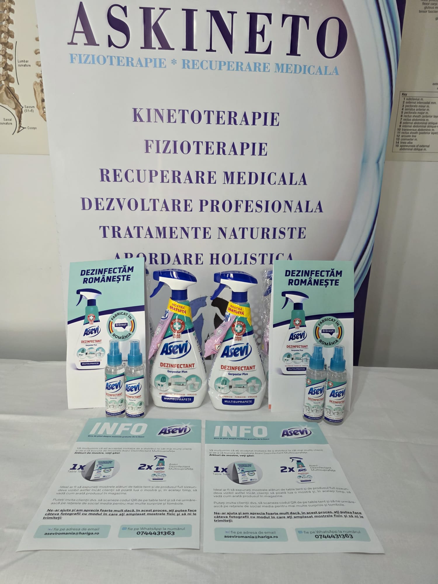 Dezinfectant multisuprafețe – Asevi